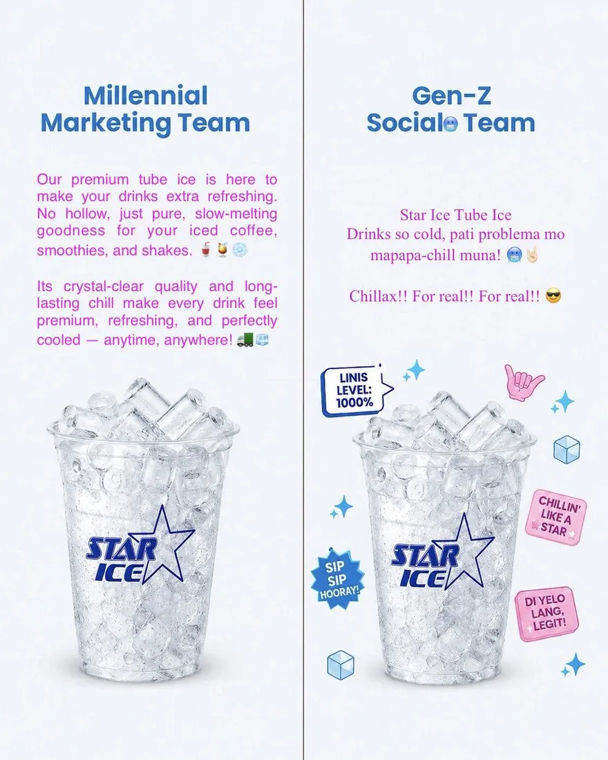 Star-Ice social media team promotional artwork